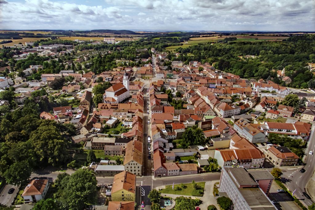 Von Kirchstraße in Richtung Dresden